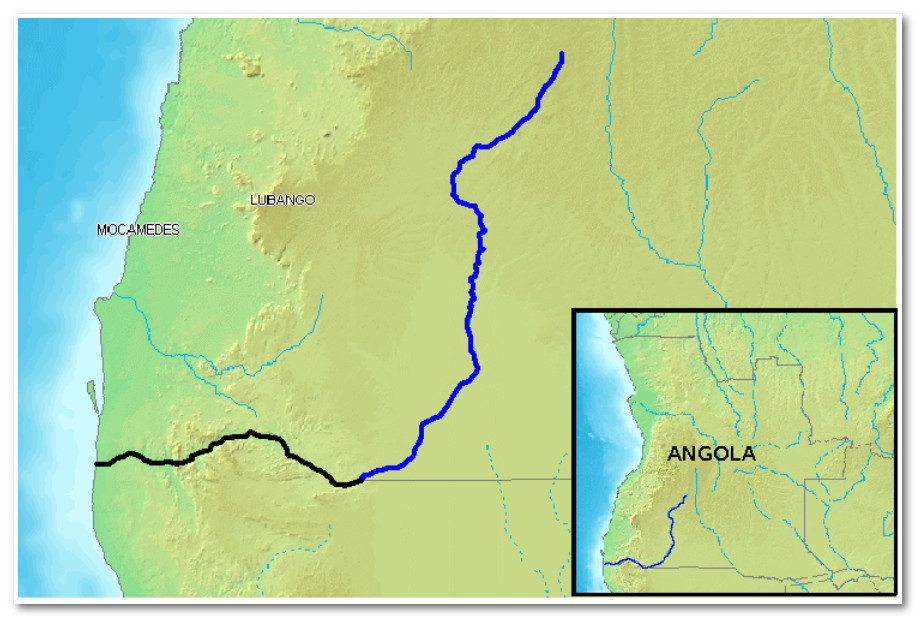Rio Cunene Angola
